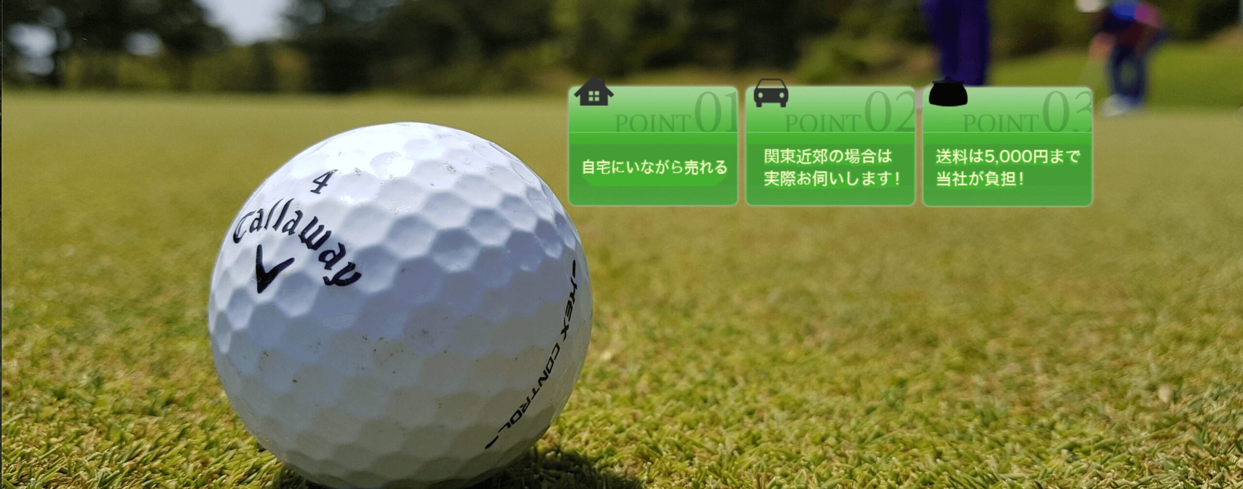 東邦トレーディングのロストボール買取のページ